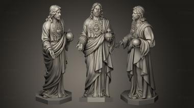 3D model jesus statues (STL)